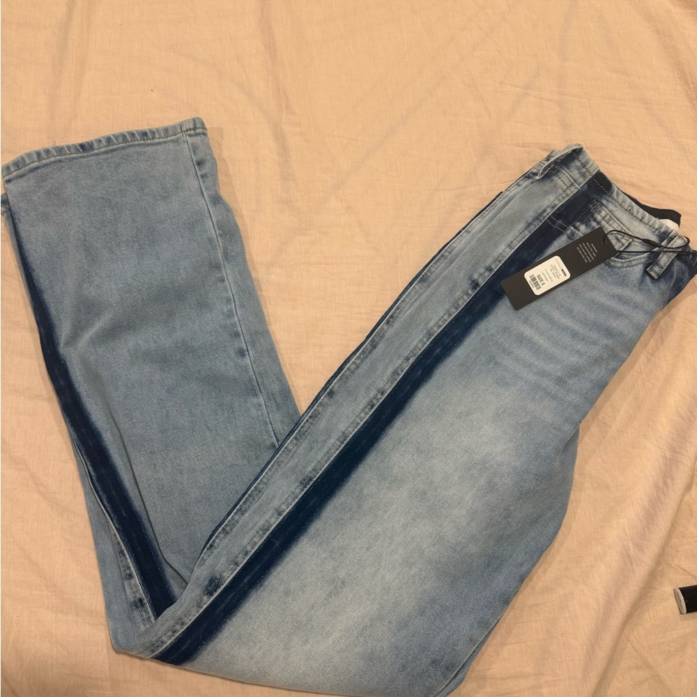 Fashion Nova Blue Boot Cut Jeans